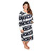 Trailcrest Navy Women's Zippered Fleece Lounger