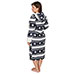 Trailcrest Navy Women's Zippered Fleece Lounger
