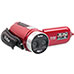 Red Vivitar 3D Camera