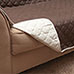 Reversible Sofa Cover - Tan