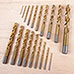 Open Box 214 Piece Titanium Drill Bit Set