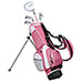 5-8 year old Powerbilt Jr. Golf Set - Pink